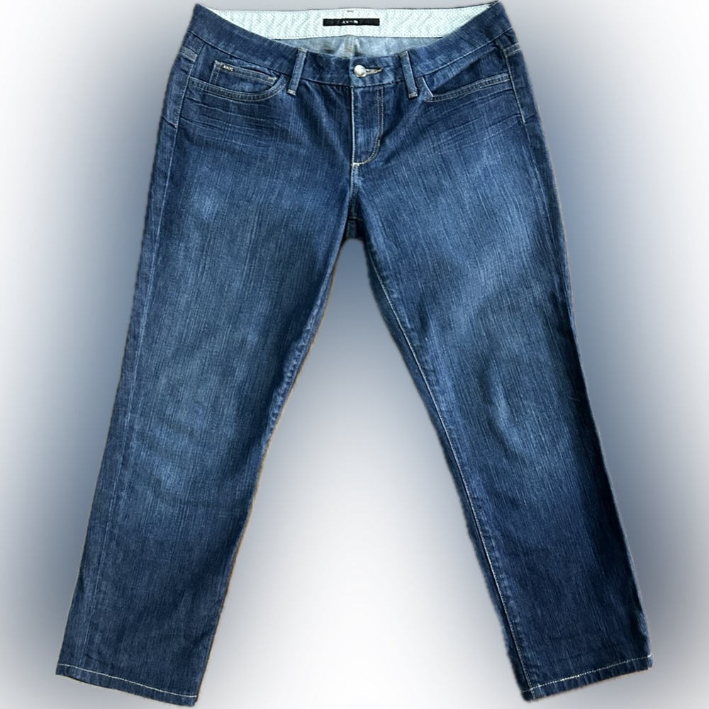 Joe’s Jeans Dark Wash Straight Leg Ankle Jeans W30